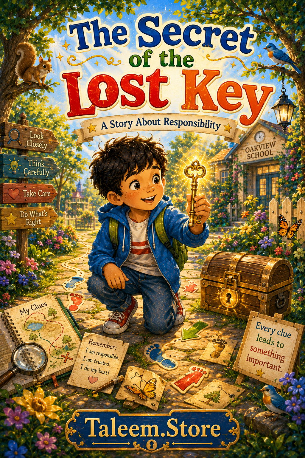 The Secret of Lost Key Story Book