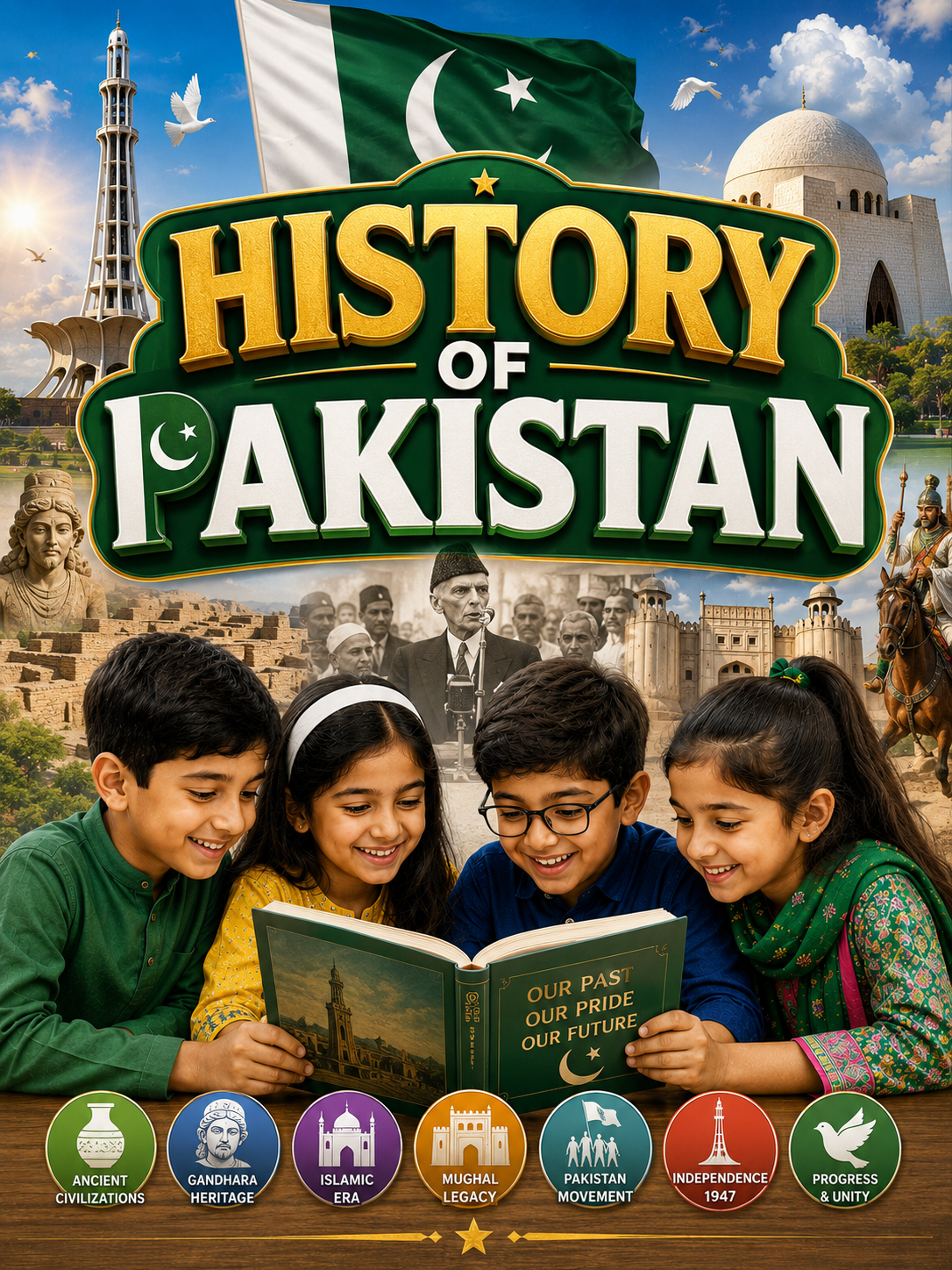 History of Pakistan For Kids