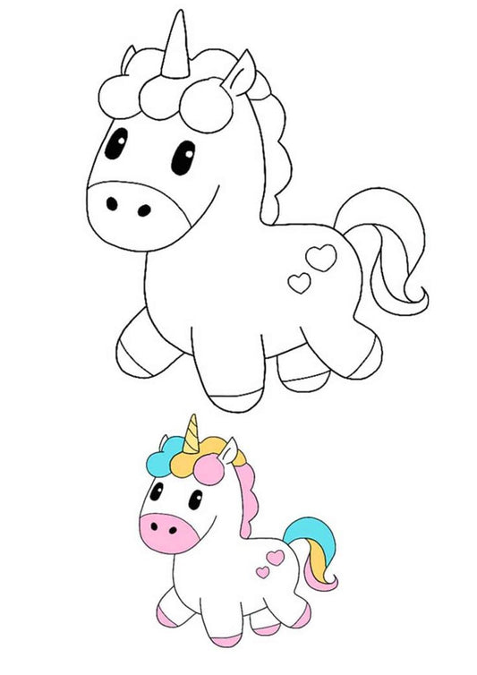 10 Free Unicorn Color Worksheets For Kids