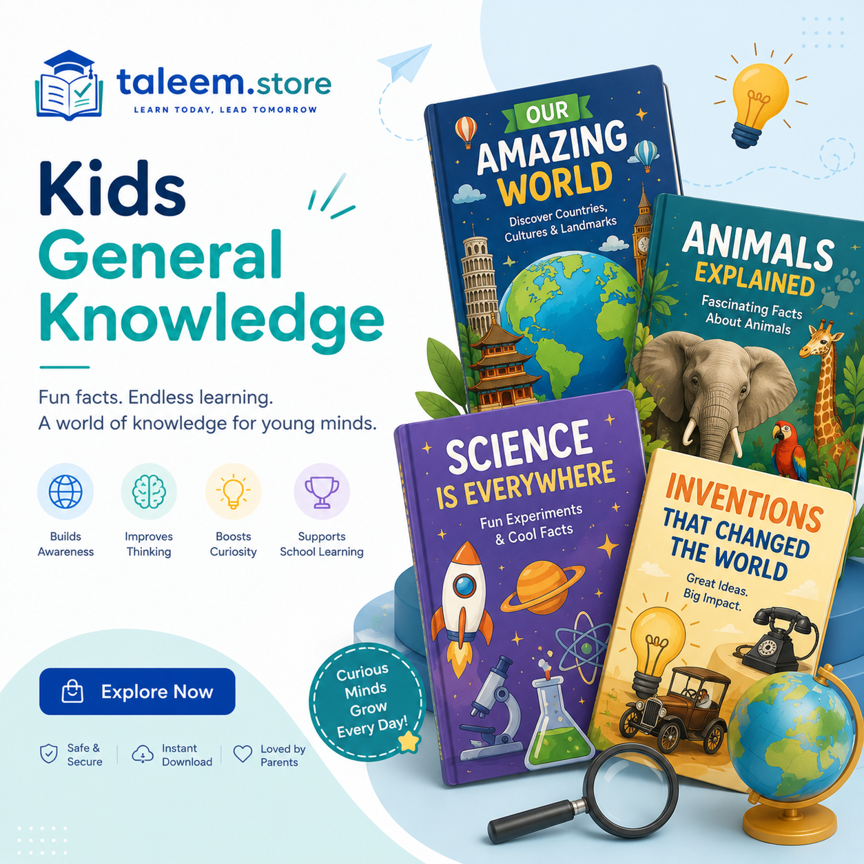Kids General Knowlledge Worksheets