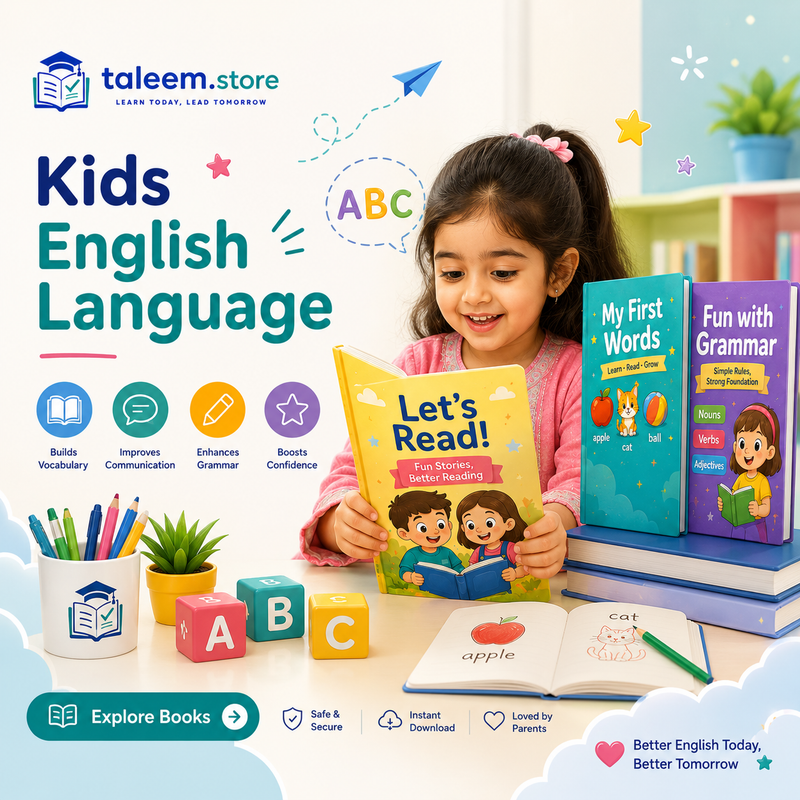 Kids English Language Worksheets