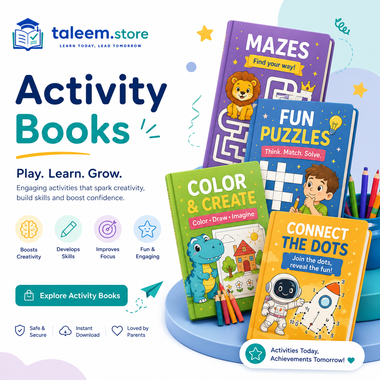 Kids Activity Books