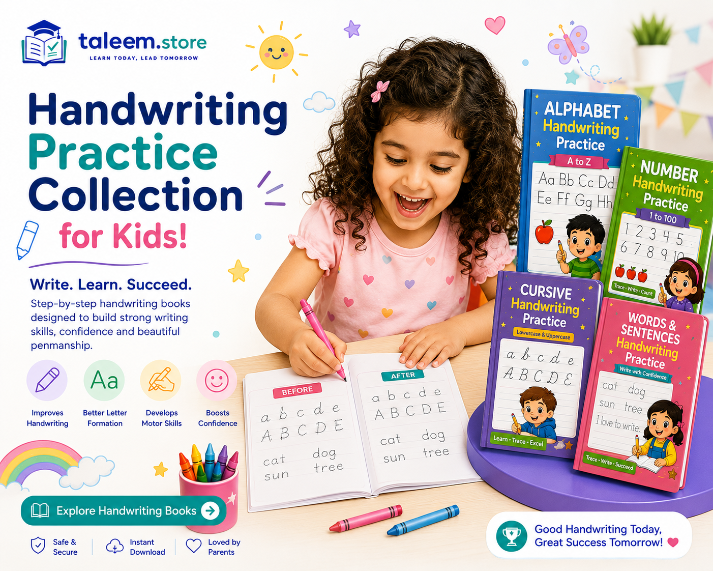 Handwriting Practice for Kids