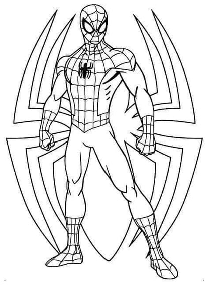 20 Free Super Heros Coloring Worksheets For Kids