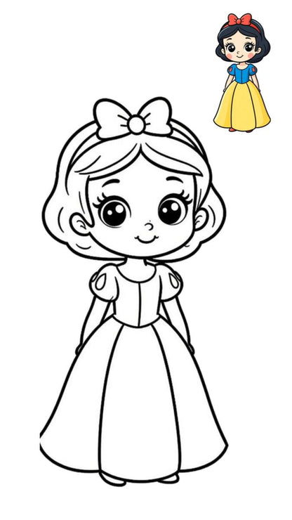15 Free Cartoon Charachters Coloring Worksheets for Kids