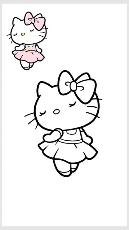 15 Free Cartoon Charachters Coloring Worksheets for Kids