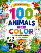 10 Coloring Books Set for kids