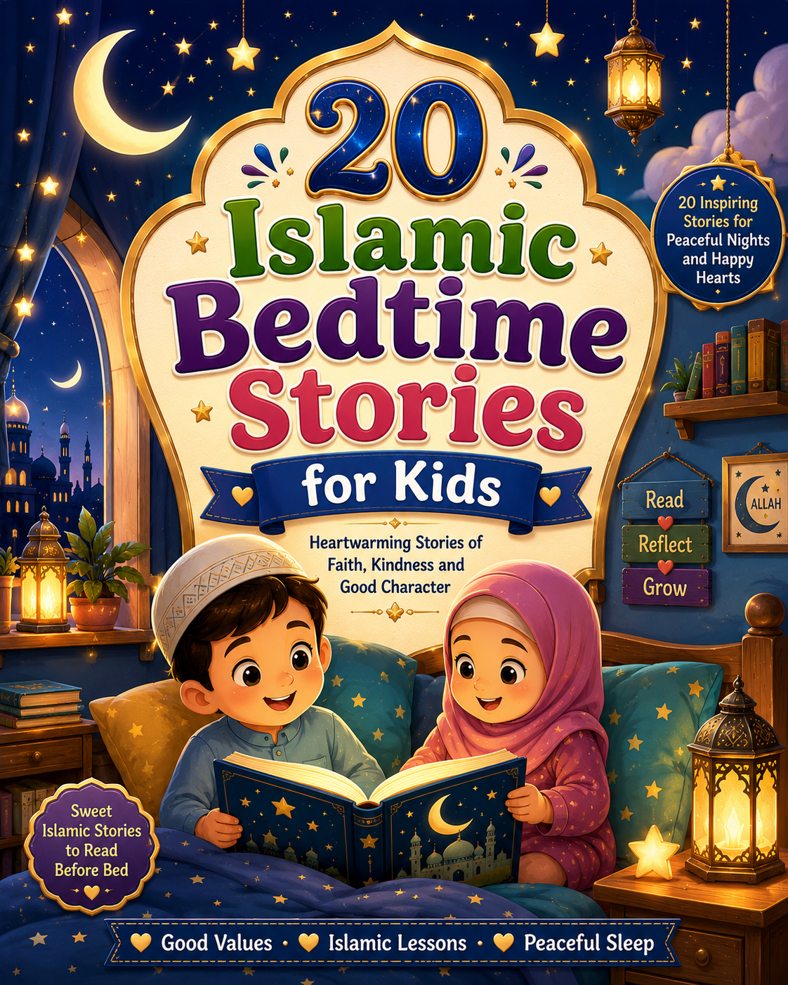 20 Islamic Bedtime Stories For Kids