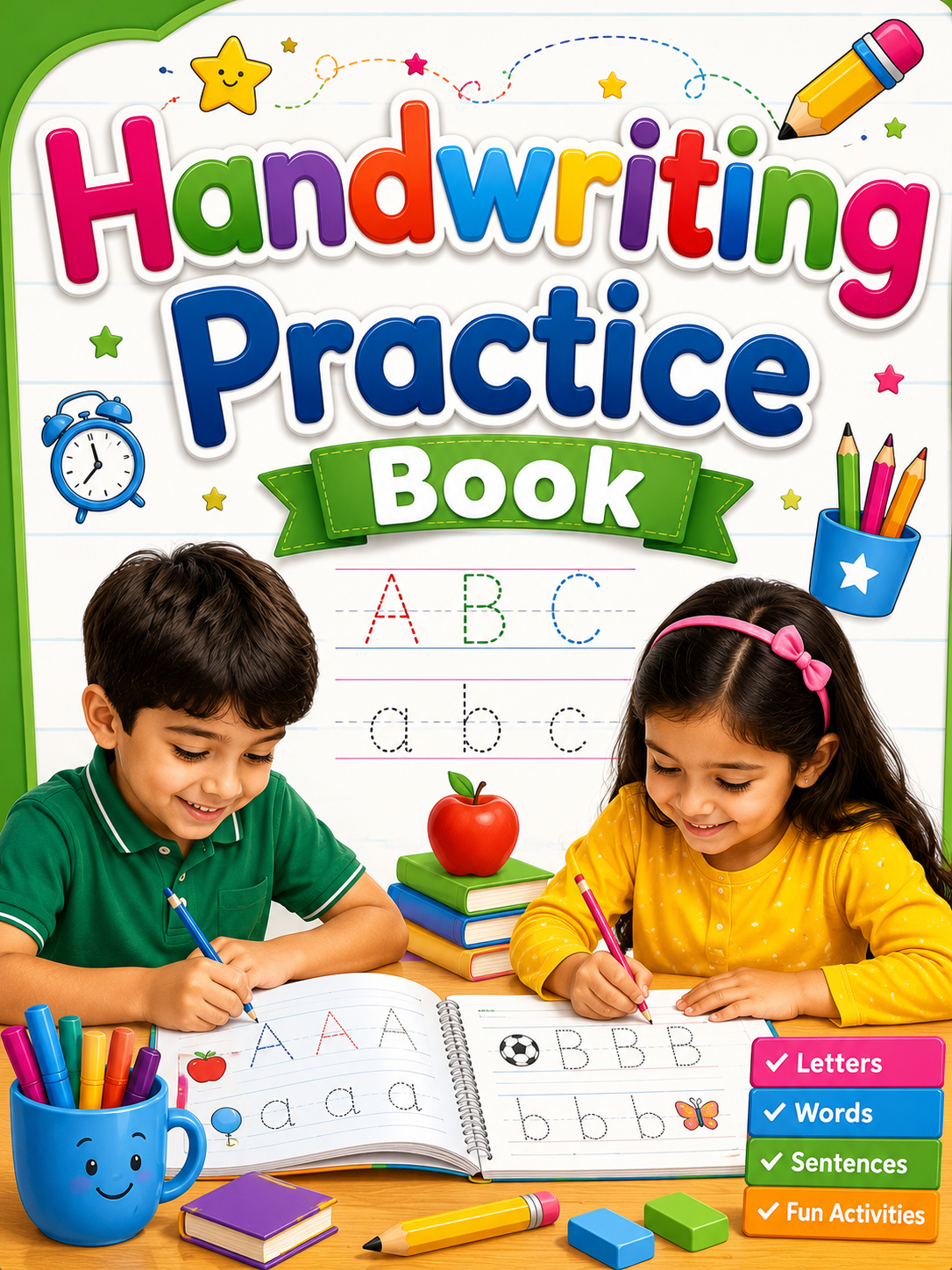 Hand Writing Practice Book