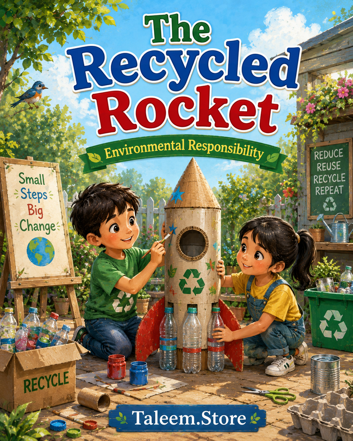 The Recycled Rocket Story Book