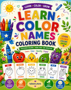 10 Coloring Books Set for kids