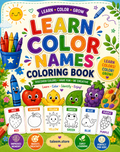 Learn Color Names Coloring Book
