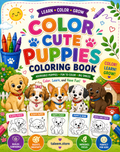 Color Cute Puppies Coloring Book