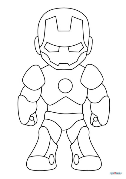 20 Free Super Heros Coloring Worksheets For Kids