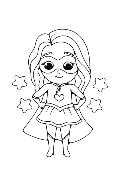 20 Free Super Heros Coloring Worksheets For Kids