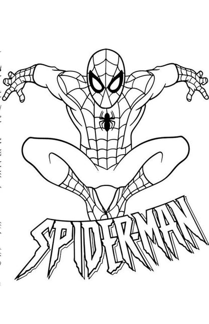 20 Free Super Heros Coloring Worksheets For Kids