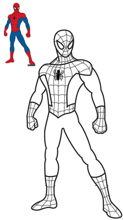 20 Free Super Heros Coloring Worksheets For Kids